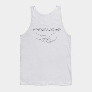 Friends - Black Tank Top